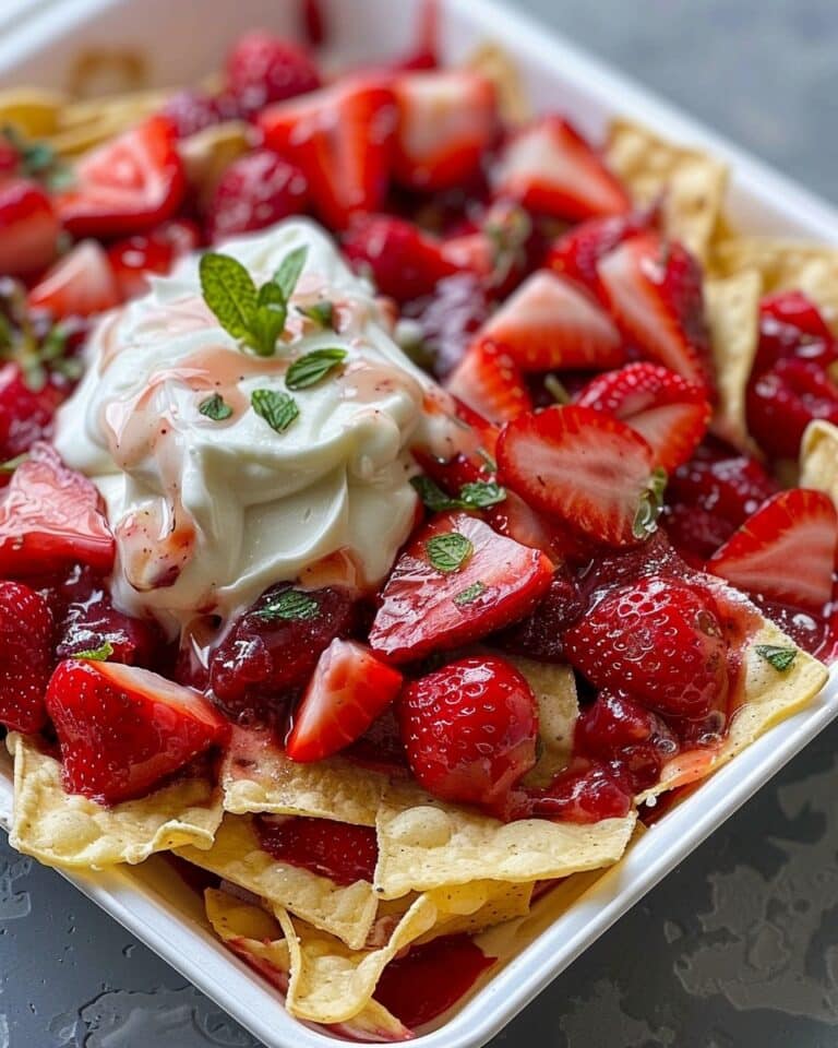 Strawberry Cheesecake Nachos Box Recipe