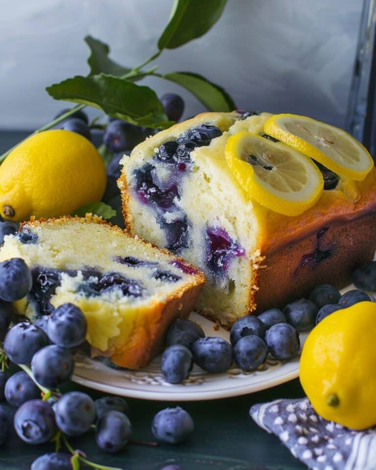 Lemon Blueberry Bread