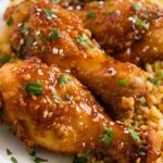 Baked Crunchy Hot Honey Chicken