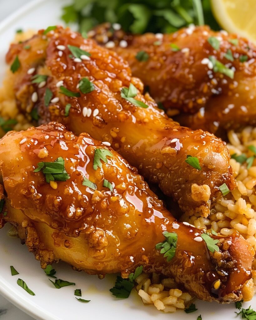 Baked Crunchy Hot Honey Chicken