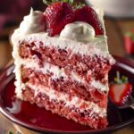 Best Strawberry Cake Ever