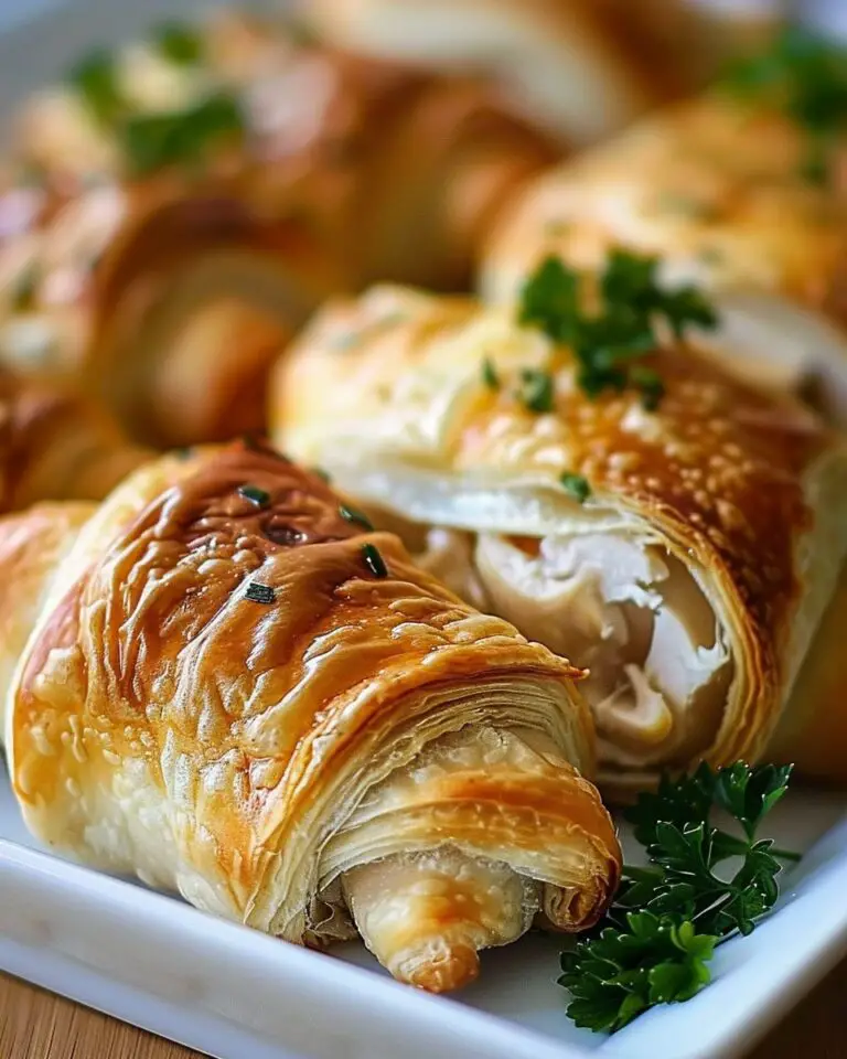 Chicken Crescent Roll Ups