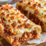 Cheesy Garbage Bread Delight