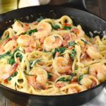Creamy Tuscan Shrimp Linguine