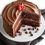 Devil’s Food Chocolate Cake with Chocolate Buttercream Frosting