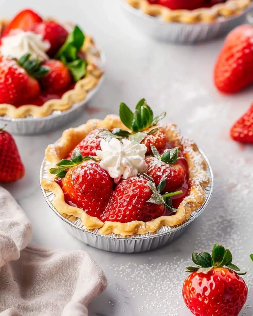 Mini Strawberry Pies