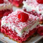 Raspberry Zinger Poke Cake