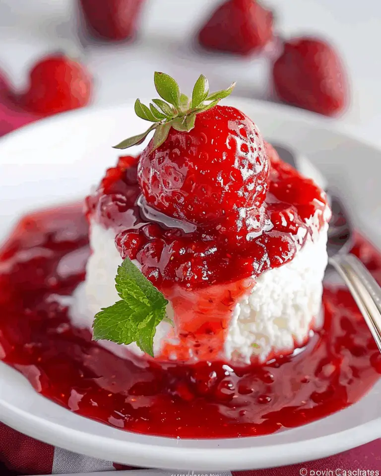 Easy Strawberry Sauce Recipe
