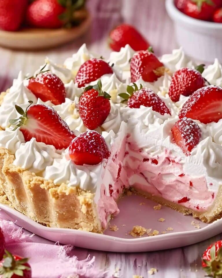 Strawberry Cool Whip Pie
