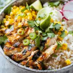 Street Corn Chicken Rice Bowl Recipe