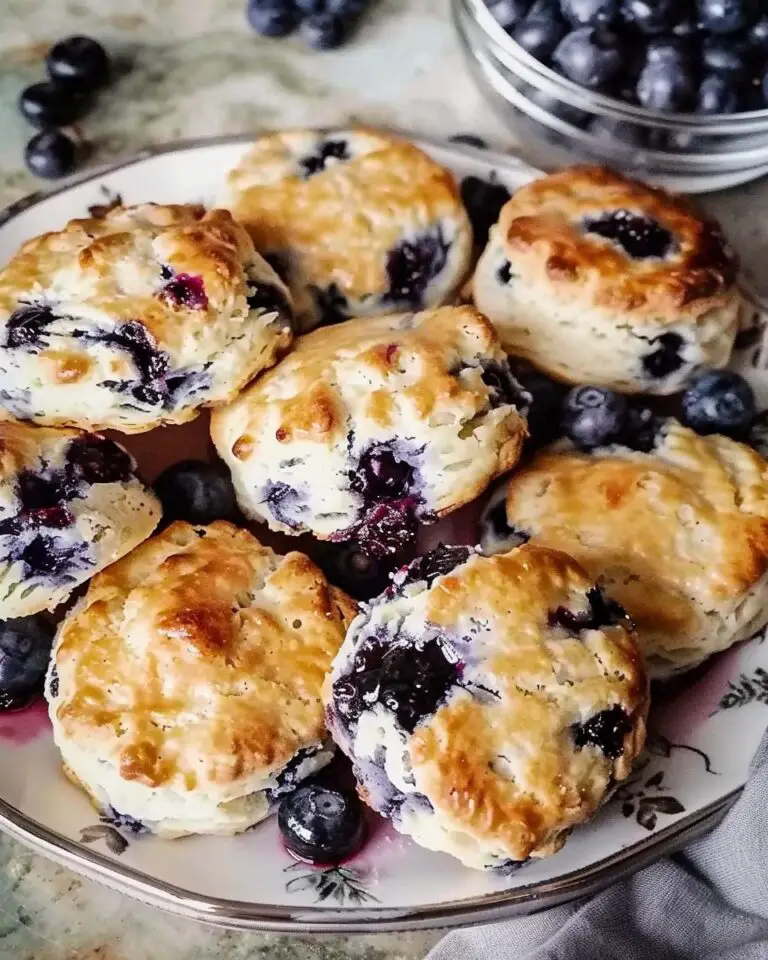 Delicious Sweet Blueberry Biscuits Recipe