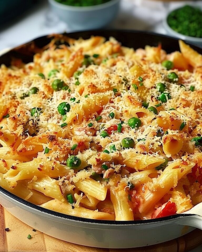 Healthy Tuna Pasta Bake