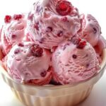 Strawberry Vanilla Bean Ice Cream