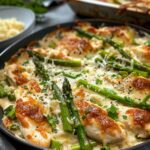 Caesar Chicken with Asparagus
