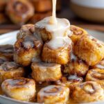 Cinnamon Roll French Toast Bites