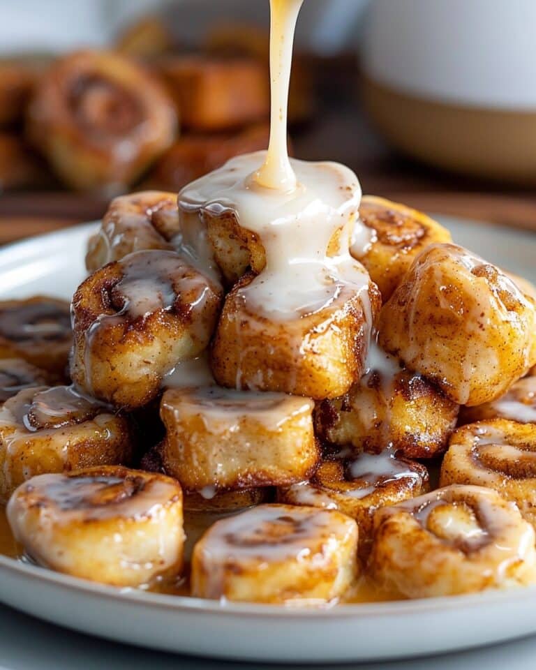 Cinnamon Roll French Toast Bites