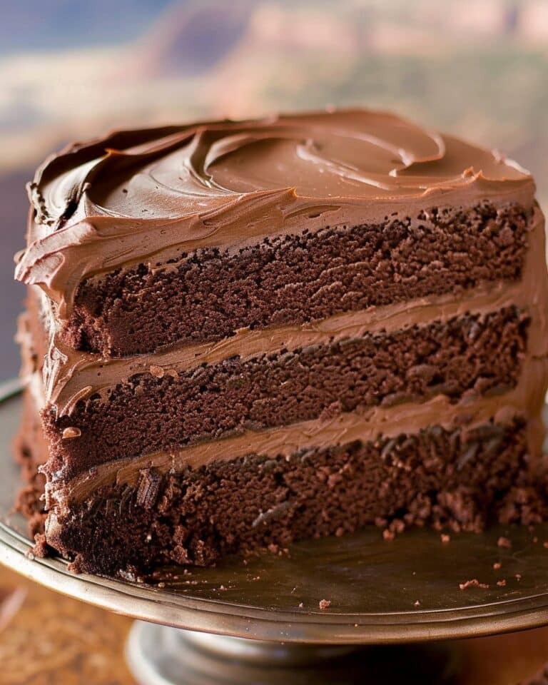 Homemade Chocolate Cake