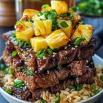 Teriyaki Beef & Pineapple Rice Bowl