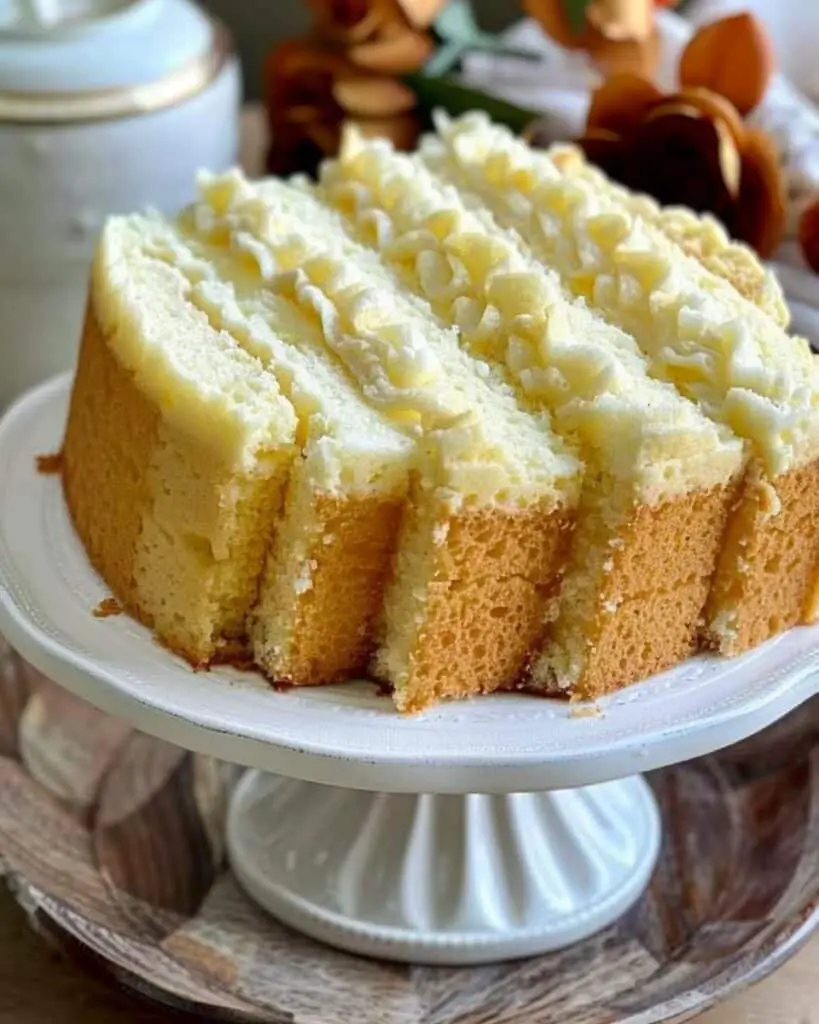 Homemade Butter Cake Recipe