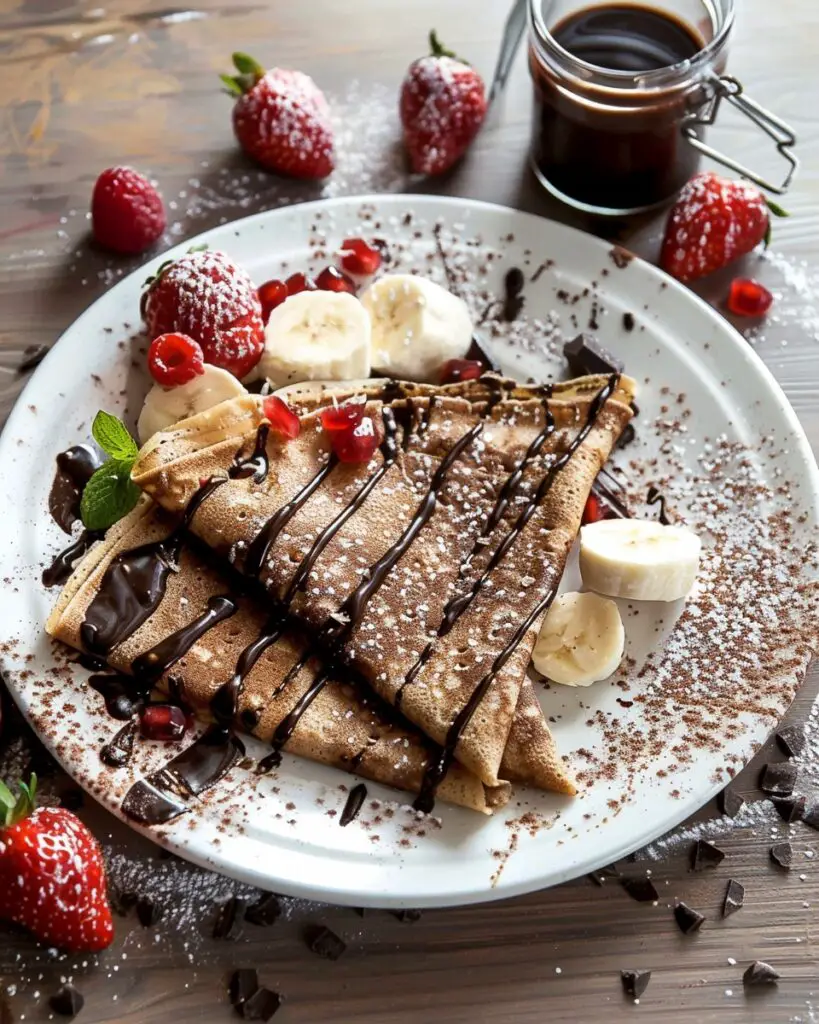Easy Chocolate Crêpes Recipe