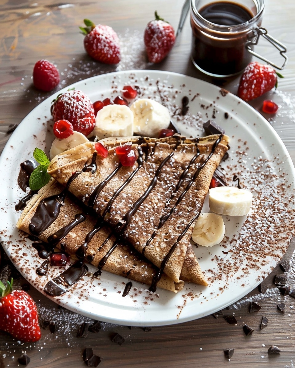 Easy Chocolate Crêpes Recipe