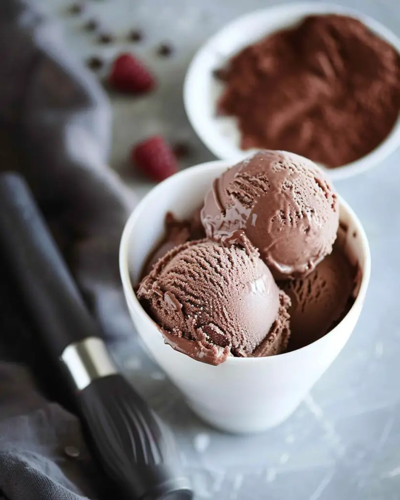 3-Ingredient Creamy Chocolate Ice Cream Recipe