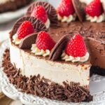 Triple Threat Chocolate Cheesecake