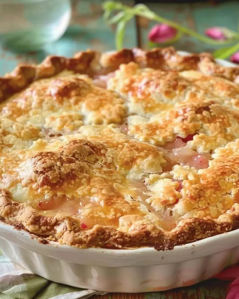 Old-Fashioned Rhubarb Pie