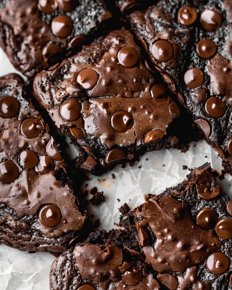 The BEST Fudgy Chewy Brookies