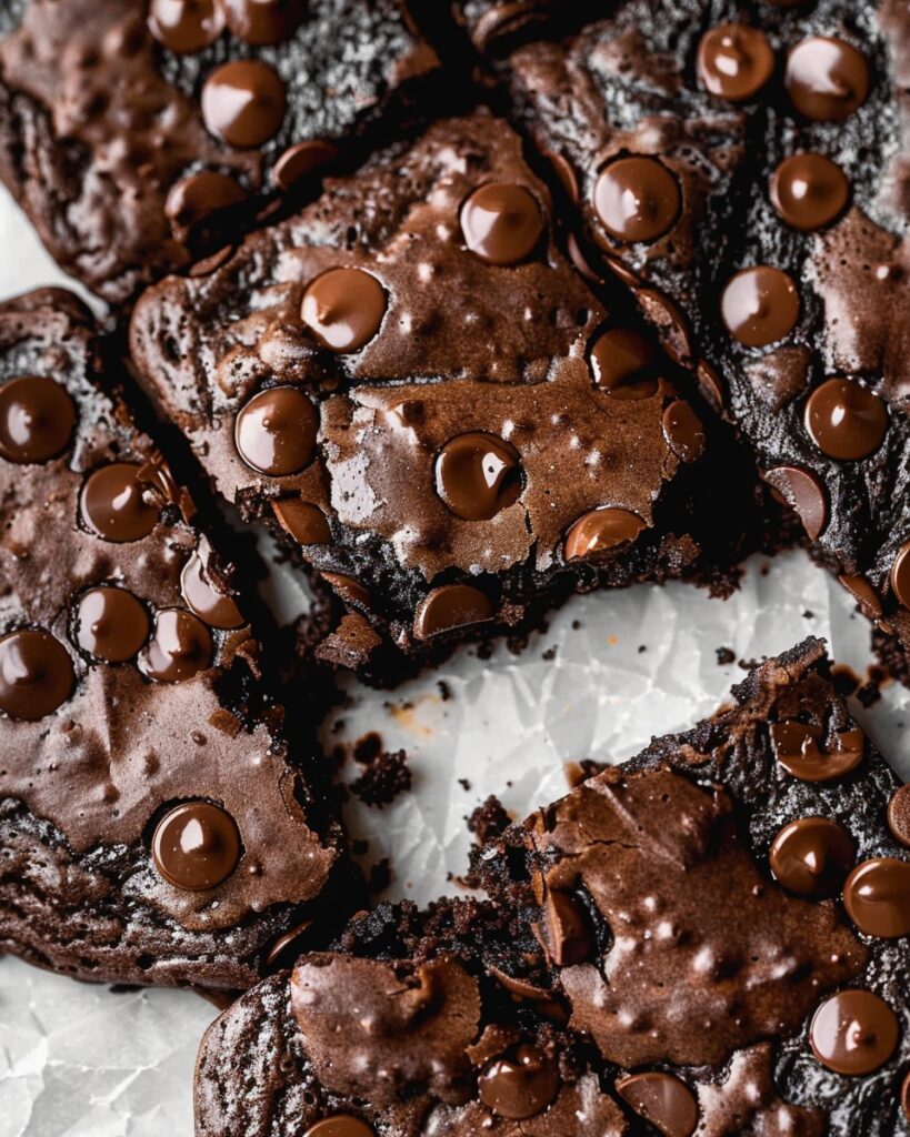 The BEST Fudgy Chewy Brookies