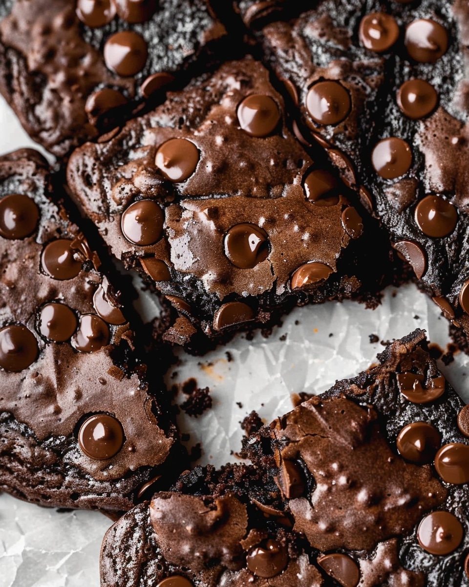 The BEST Fudgy Chewy Brookies