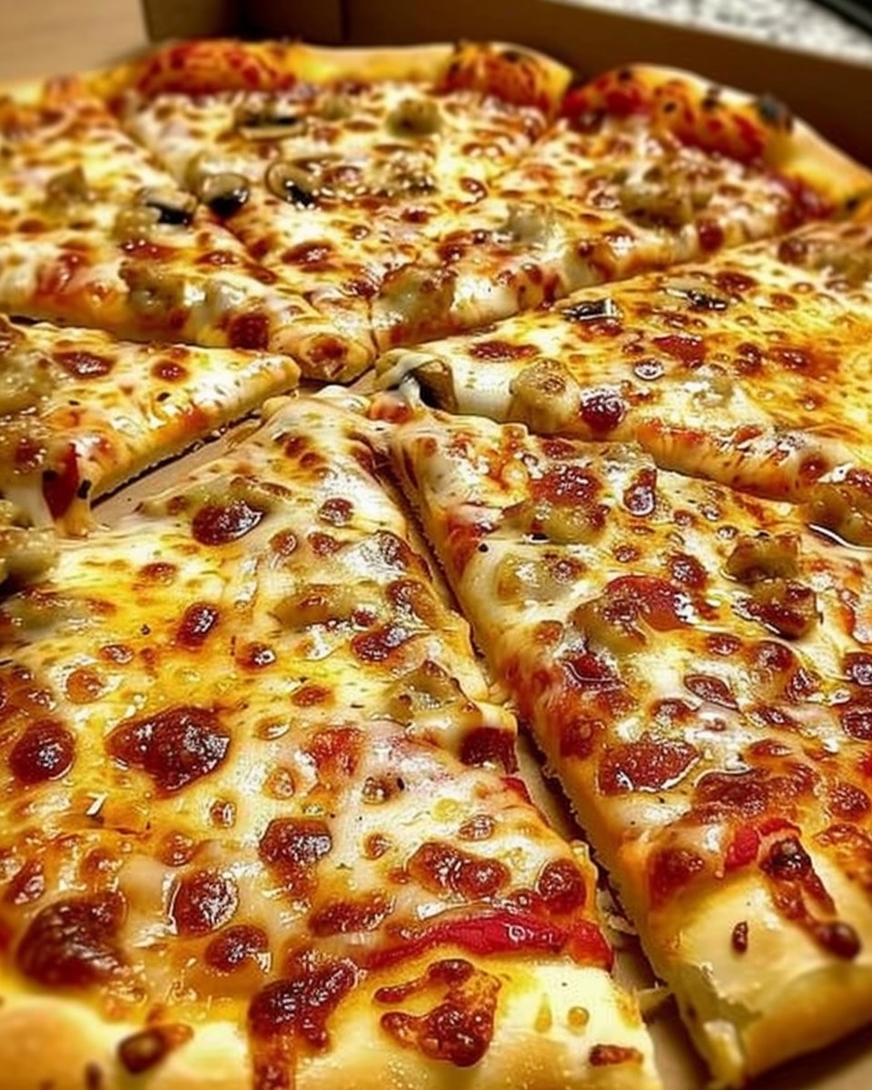 Homemade Delicious Pizza Recipe