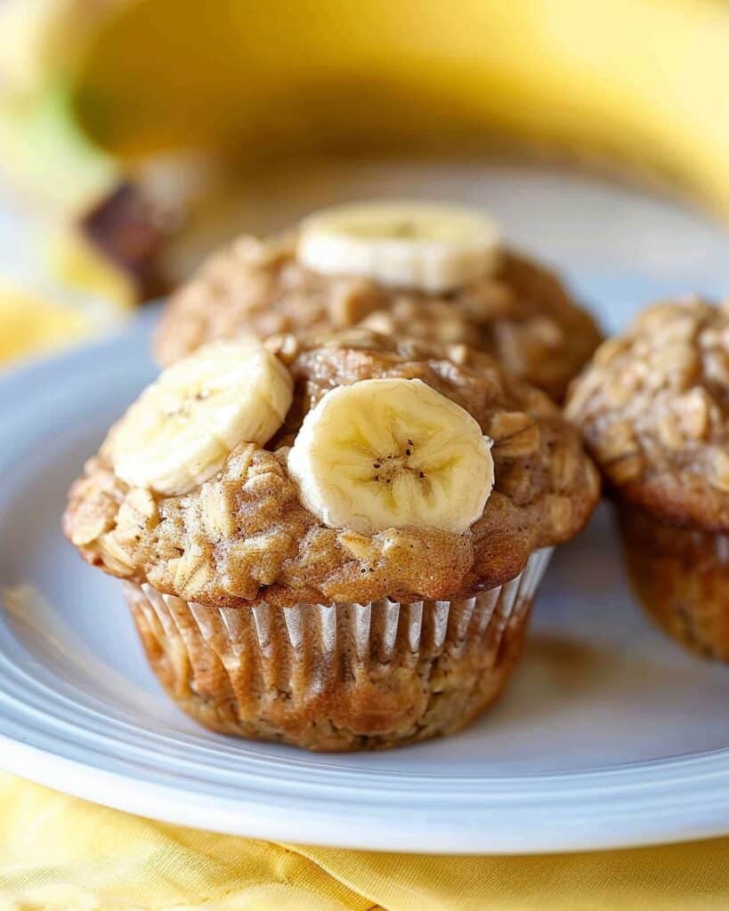 Banana Oatmeal Muffins Recipe