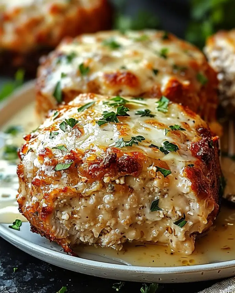 Garlic Parmesan Chicken Meatloaves: Easy & Flavorful Recipe