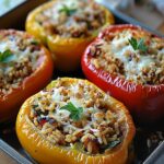 Greek-Style Stuffed Capsicums