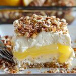 Lemon Pretzel Salad – Sweet, Tangy & Totally Irresistible!