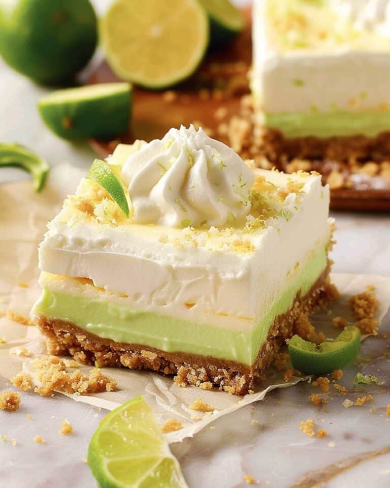 Key Lime Pie Bars