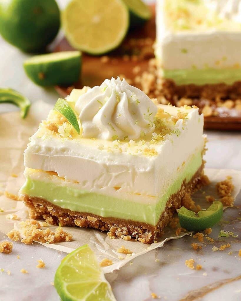 Key Lime Pie Bars