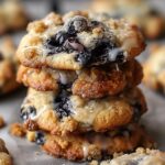 Blueberry Muffin Cookies with Streusel Topping – A Bakery-Worthy Treat