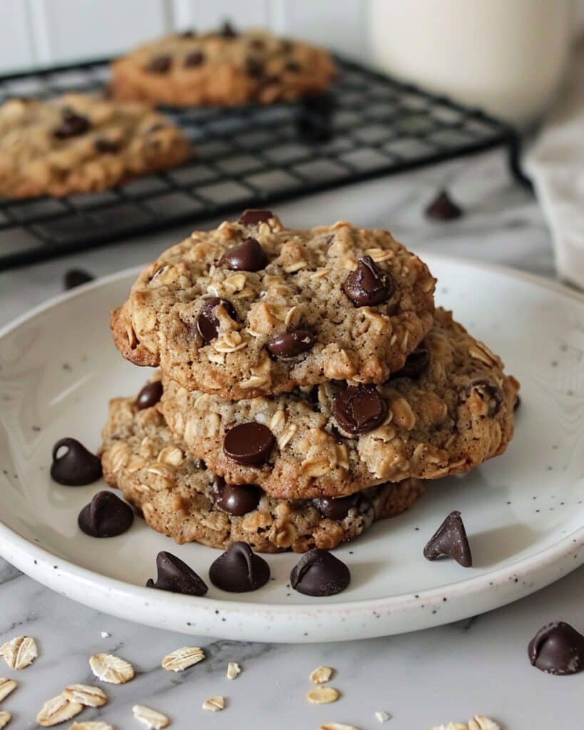 The Best High Fiber Chocolate Chip Cookies