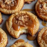 Caramel Cheesecake Cookies