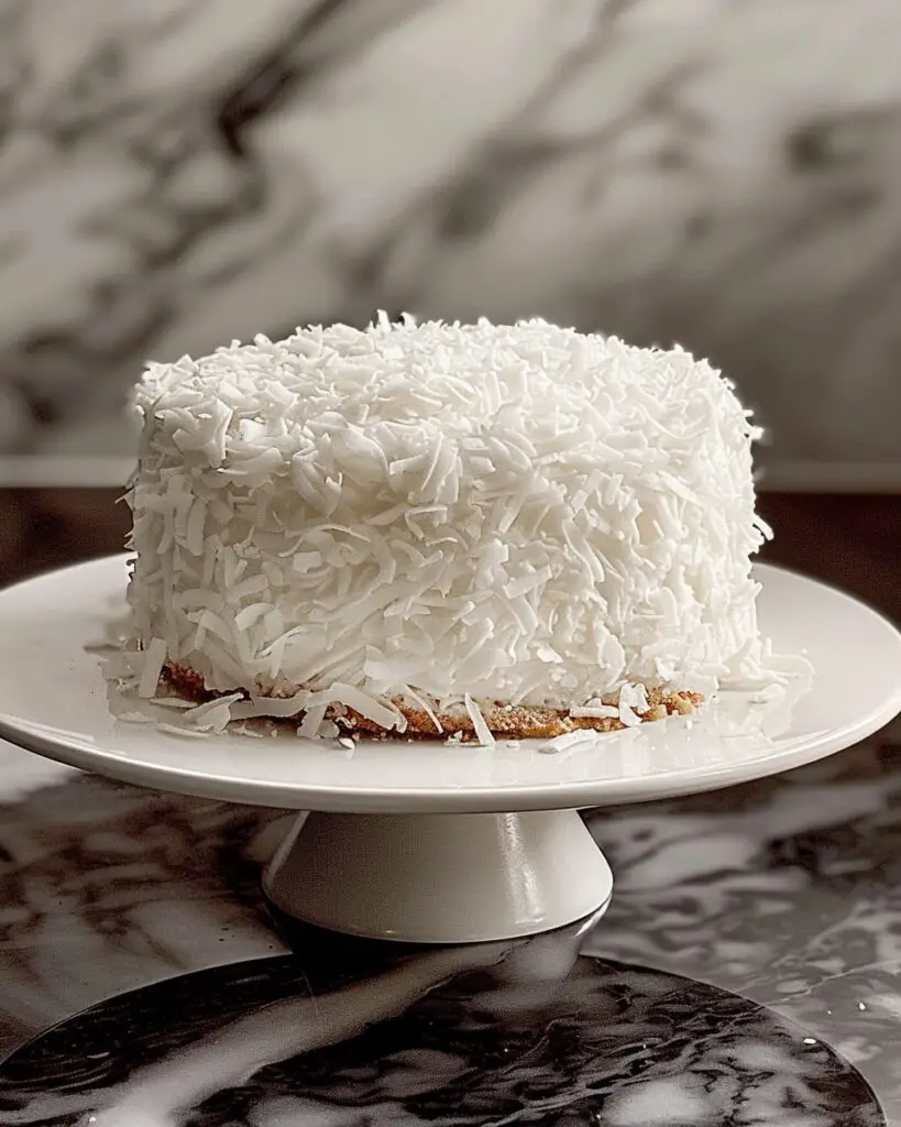 Delicious Creamy Coconut Cake