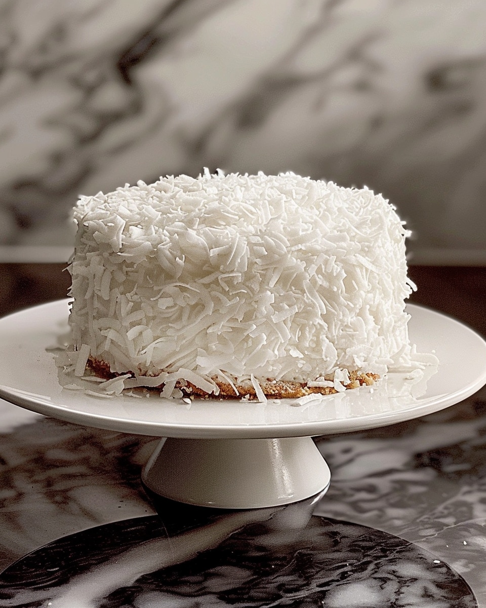 Delicious Creamy Coconut Cake