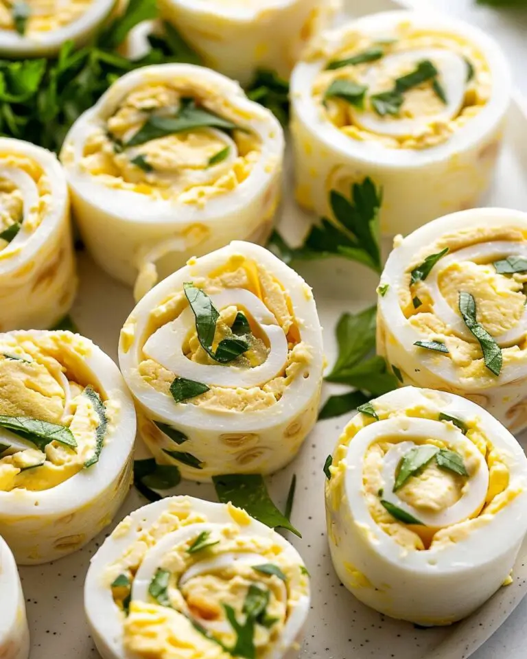 Egg Salad Pinwheels