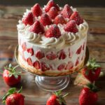 Made from Scratch Strawberries & Cream Cake