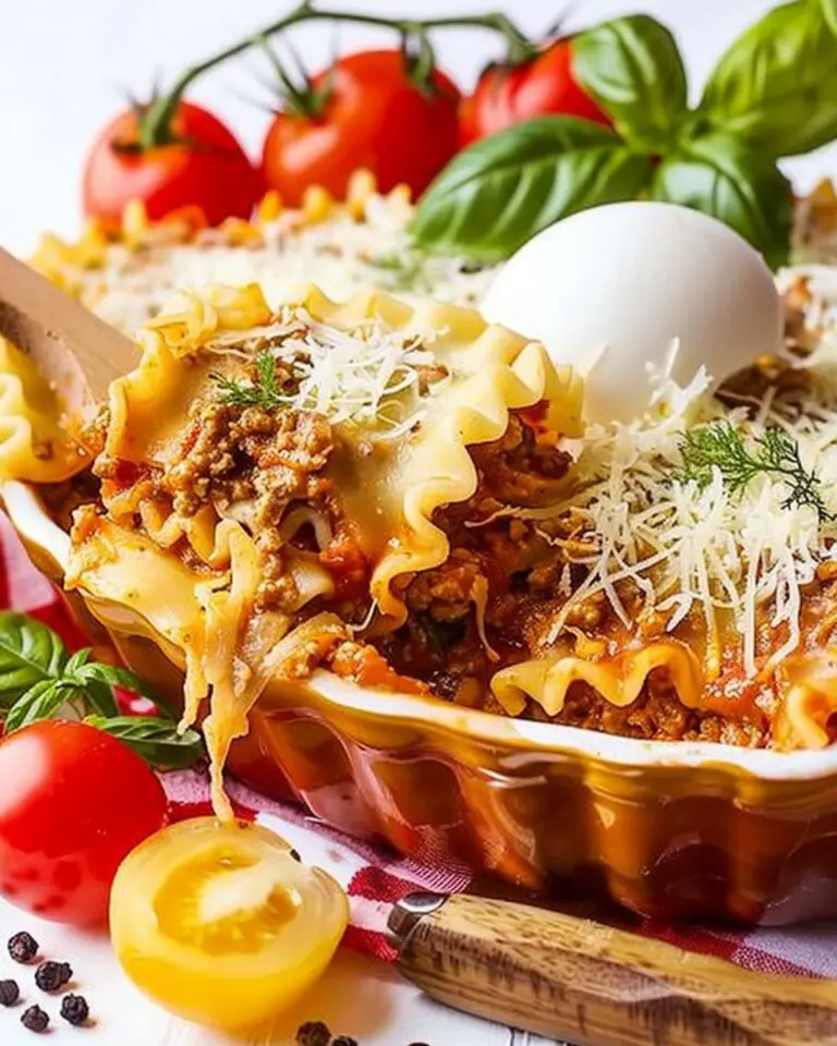 Easy Lasagna Recipe (No Boil Noodles)