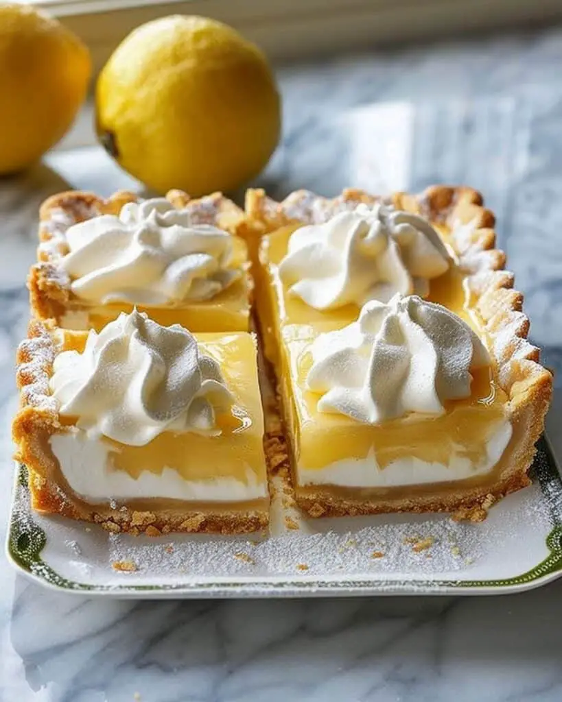 Lazy Day Lemon Cream Pie Bars