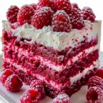 Raspberry Frost Cake
