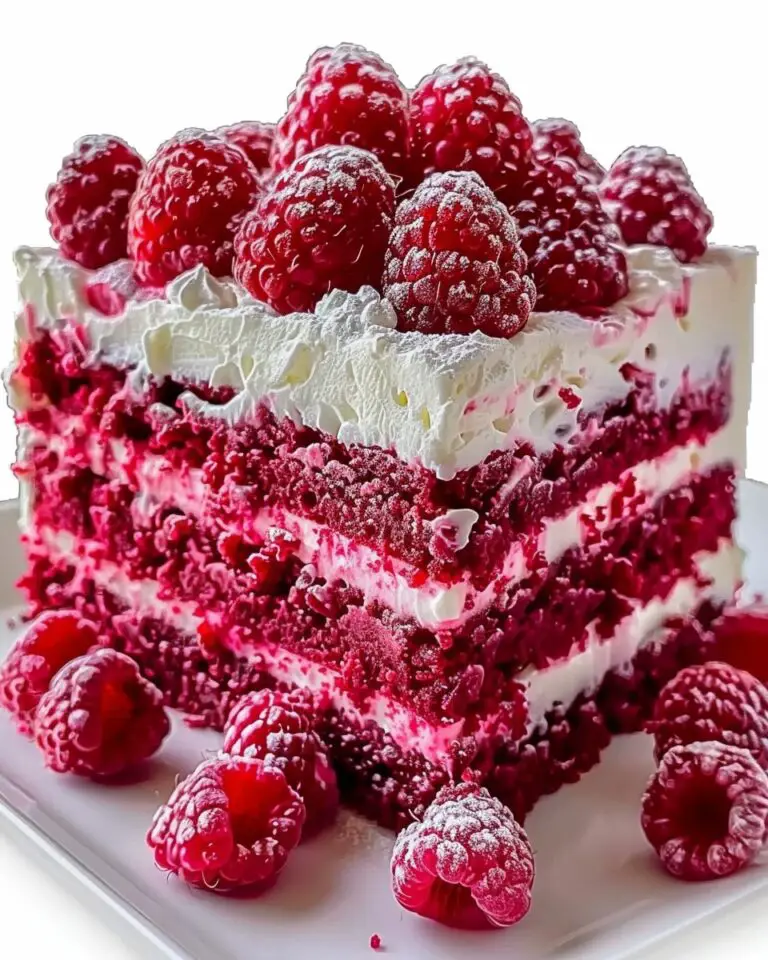 Raspberry Frost Cake