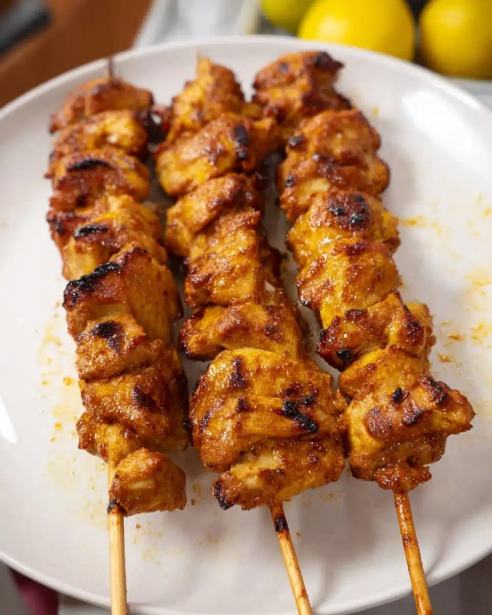 Air Fryer Chicken Skewers Recipe 5 Air Fryer Chicken Skewers Recipe - Recipe Image